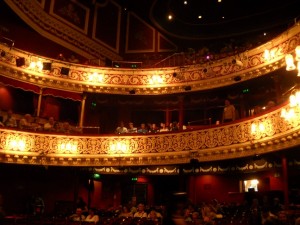 爱尔兰都柏林的欢乐剧院内部