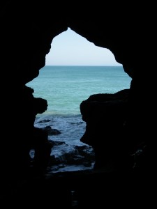 海格力斯洞穴内的海窗
