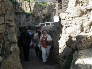 离开摩洛哥的赫拉克勒斯洞穴