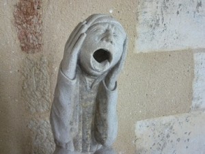 雕刻在La Palais Jacques Coeur，Bourges
