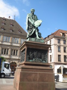 斯特拉斯堡古腾堡雕像