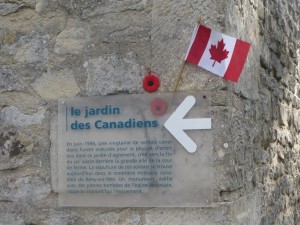 法国诺曼底的Le Jardin des Canadiens