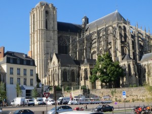 圣朱利安大教堂，勒芒，法国
