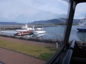 乘船到冰岛的Videy Island