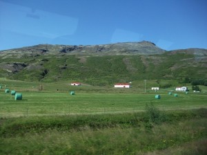 冰岛的农场